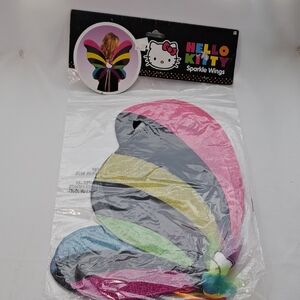 Hello Kitty Sparkle Wings - Pink, Black, Yellow, Green, Blue